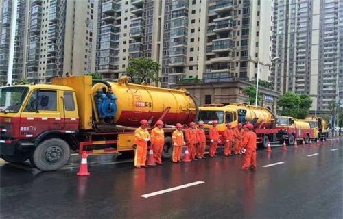 眉县市政管道清淤