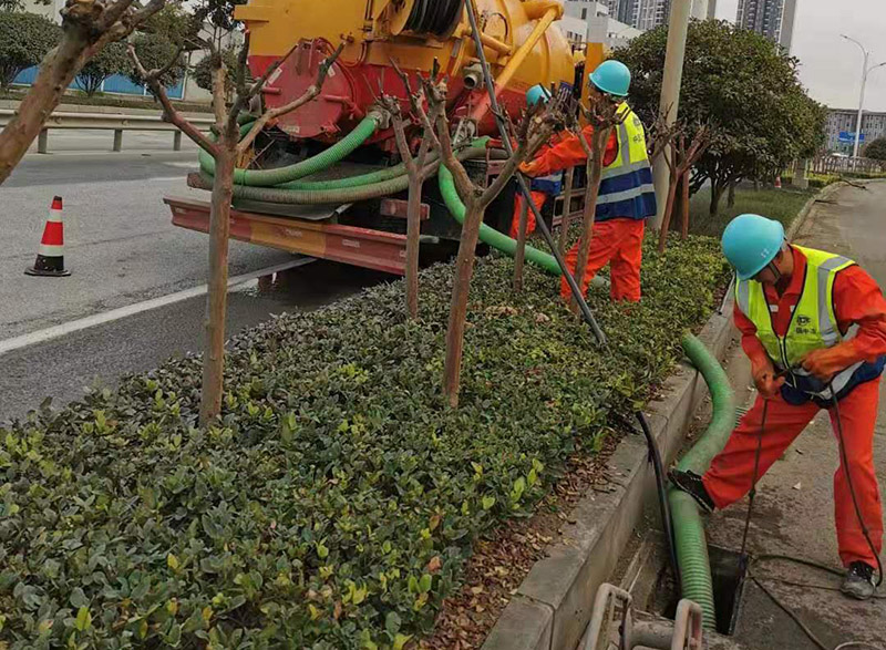 眉县市政管道清淤